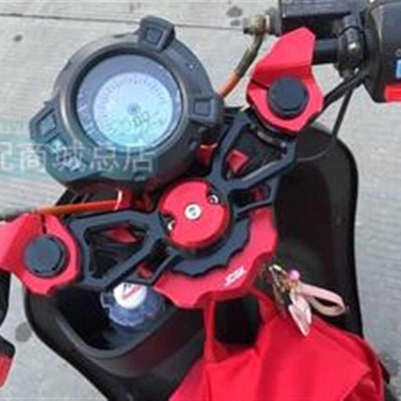 电动车液晶仪表码表地雷表BWS 48-120v电压电量速度里程锂电改装