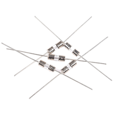 保险丝3*10MM玻璃铜帽带引脚保险管250V 0.5A 1A 2A 3A 4A 5A 10A
