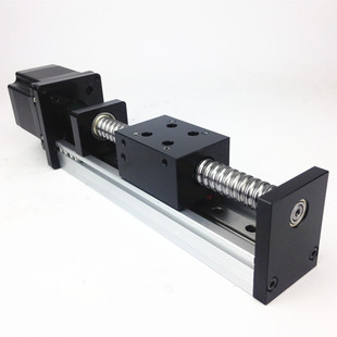 SGX单线轨滚珠丝杆导轨直线模组电动滑轨丝杠数控精密十字滑台