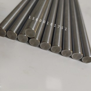 直径8两端带牙圆钢棒内螺纹加硬光轴内丝软轴活塞杆支Z撑柱镀铬棒