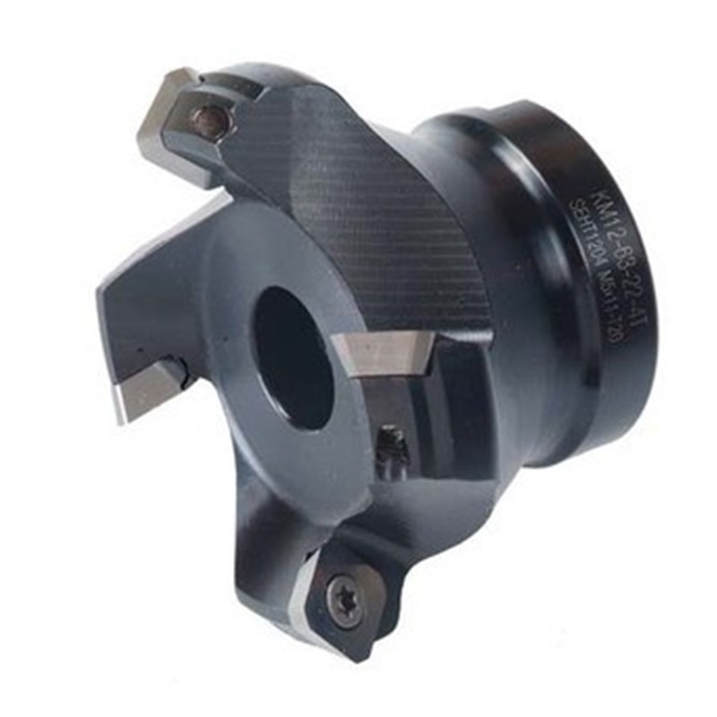 数控加工中心用/可转位铝用45度铣刀盘KM12 50/63/80/100/125/160