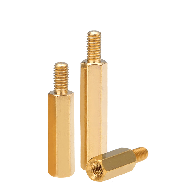 单头六角铜柱螺丝PCB板隔离柱M3*4x5x6x7x8x9x10x12x13x15x16x18