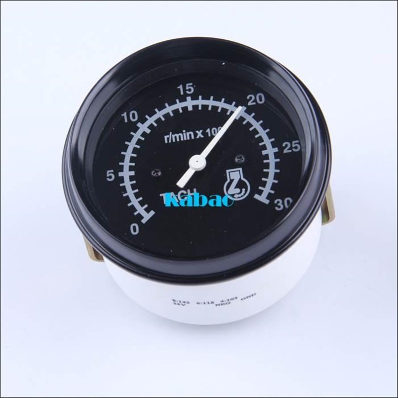 康明斯发电机组配件3031734船用汽车柴油机改装数字转速表3000转