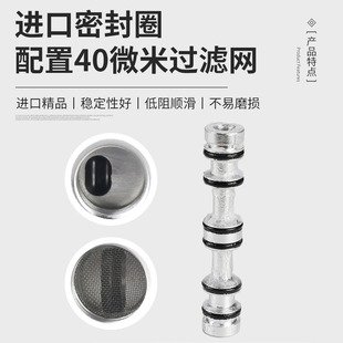 旋钮式MV322型机械阀按钮式气动开关滚轮式一进一出杠杆手动气阀