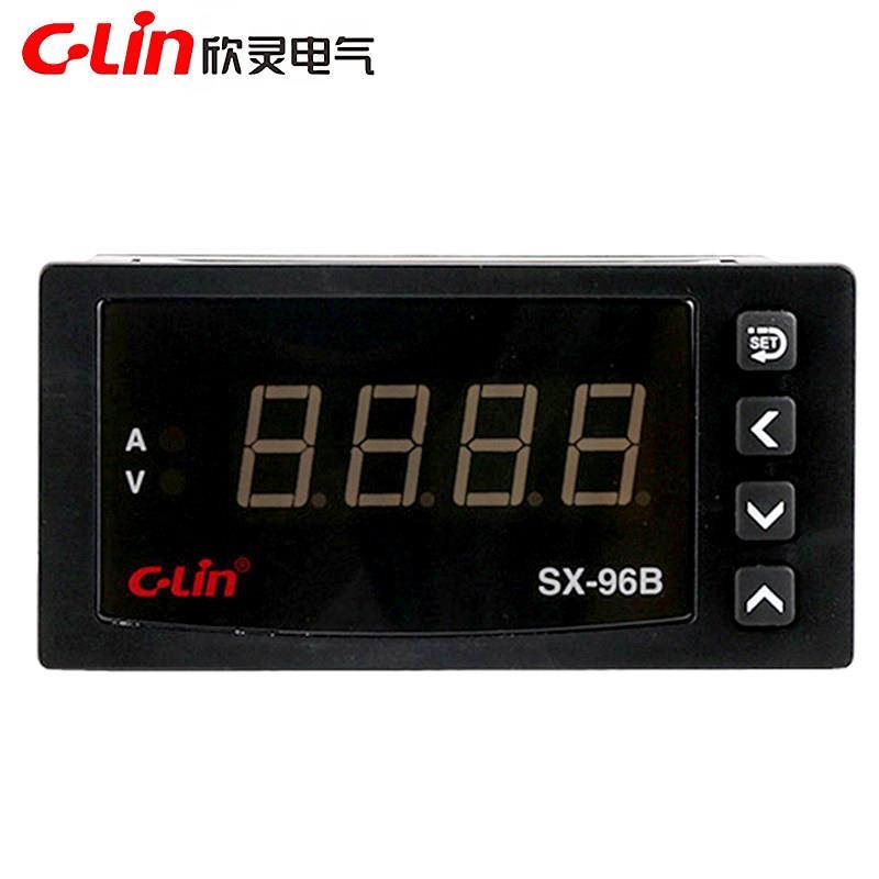 牌SX-96B AC5A AC500V数显交流电流表/电压表/转速表 AC220V