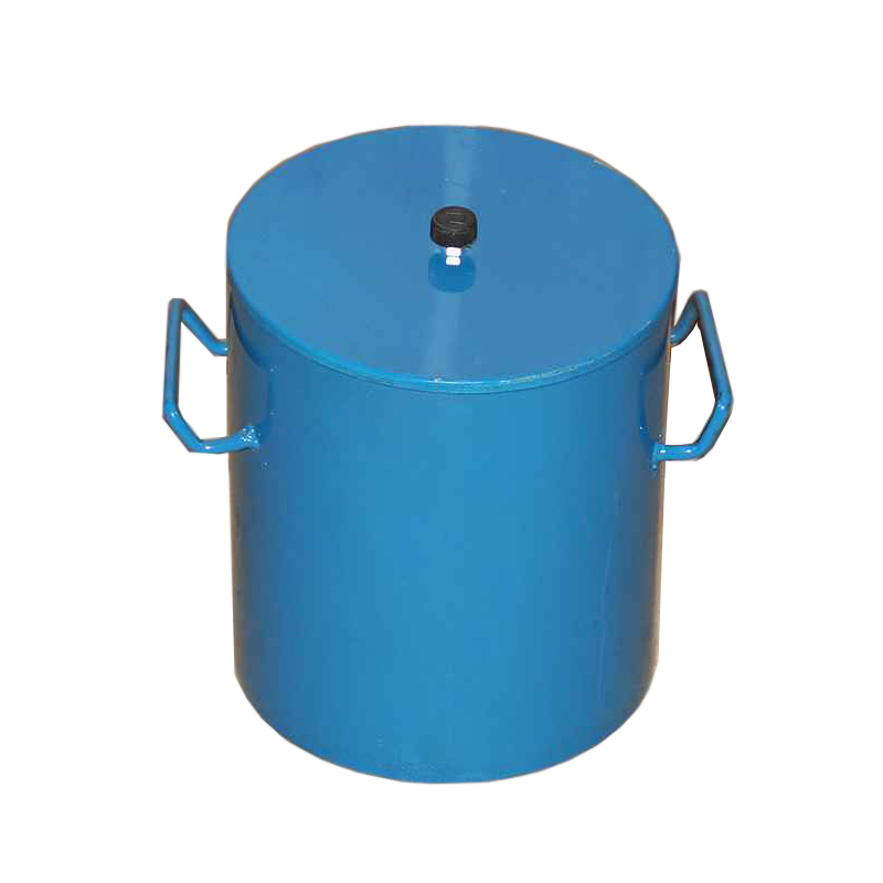 混凝土泌水率筒桶砼表观密度测定仪5升带盖子185*200mm试验装置