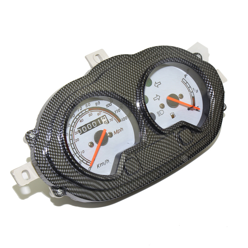 摩托车B08踏板车仪表油量表里程表转速表码表 GY6 150仪表油量表