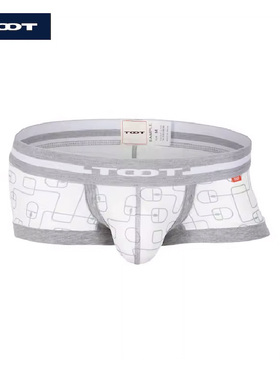 TOOT限定款D 幸运鼠 低腰版男士平角内裤 NB55I357