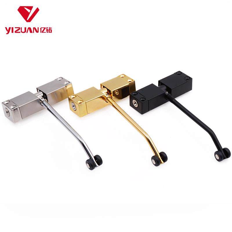 亚沙比新型闭门器弹簧缓冲自动关门器轻型简易闭门器防火门控五金