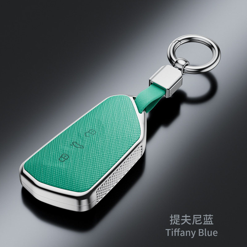 适用于大众速腾途观L朗逸桑塔纳宝来探岳帕萨特十字纹时尚钥匙套
