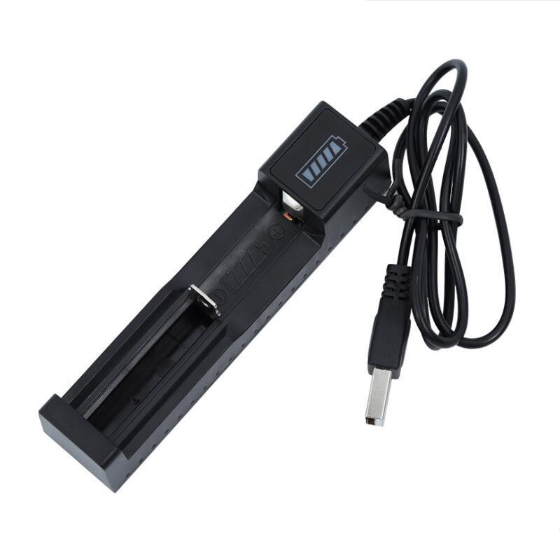 18650充电器座充 4.2V 3.7v锂电池强光手电筒头灯小风扇USB充电器