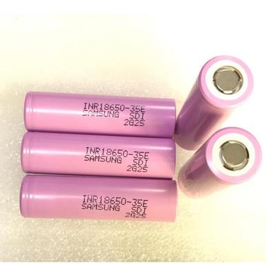 三星18650 35E动力锂电池3500mAh 3.7V 25A大功率 航模电池