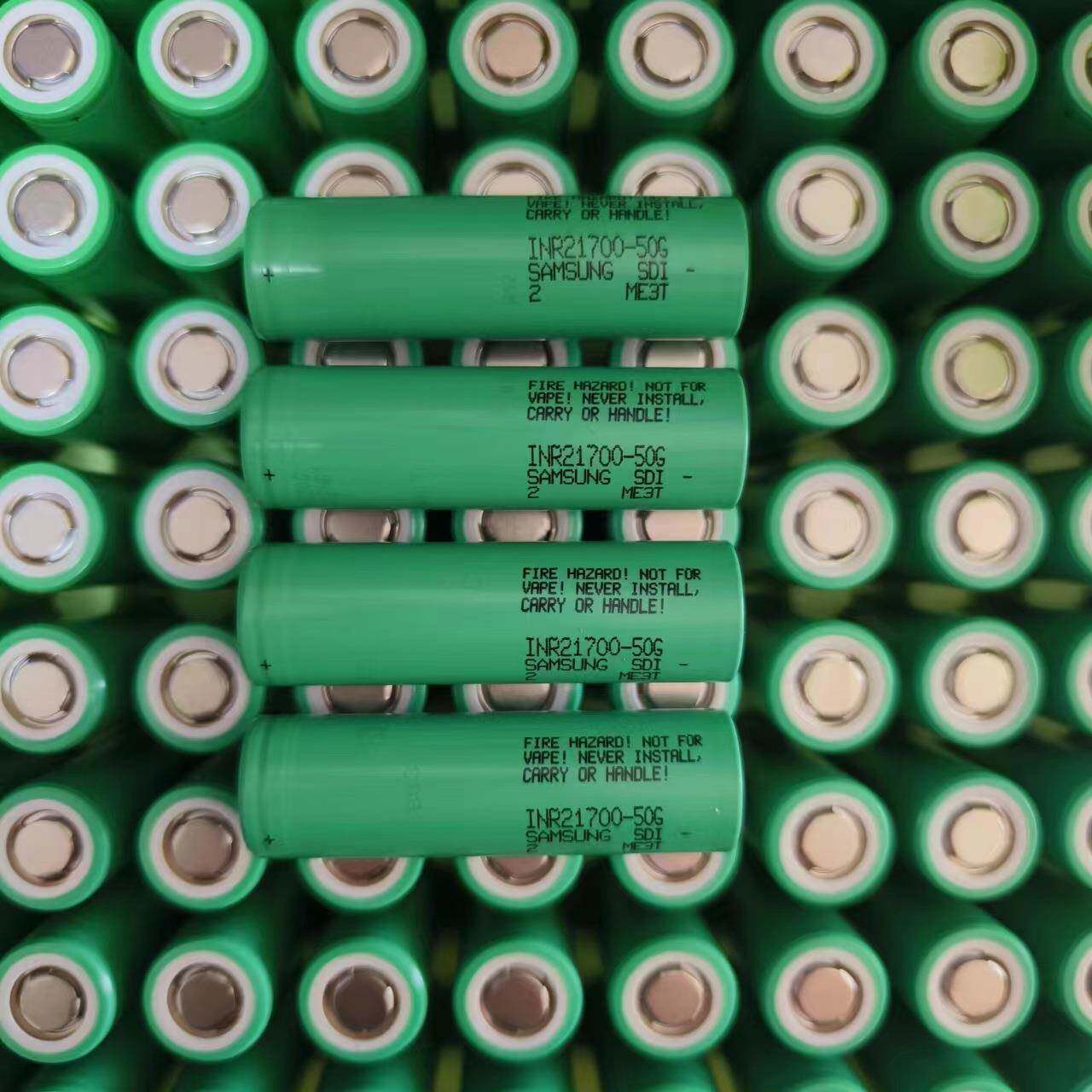 原装三星21700锂电池INR21700 50G大功率动力15A持续放电5000mAh