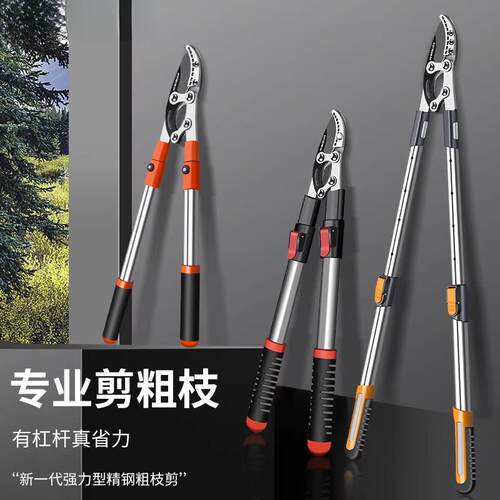 德国园艺粗枝剪大力剪枝果树修枝修剪树枝省力枝剪花剪强力大剪刀