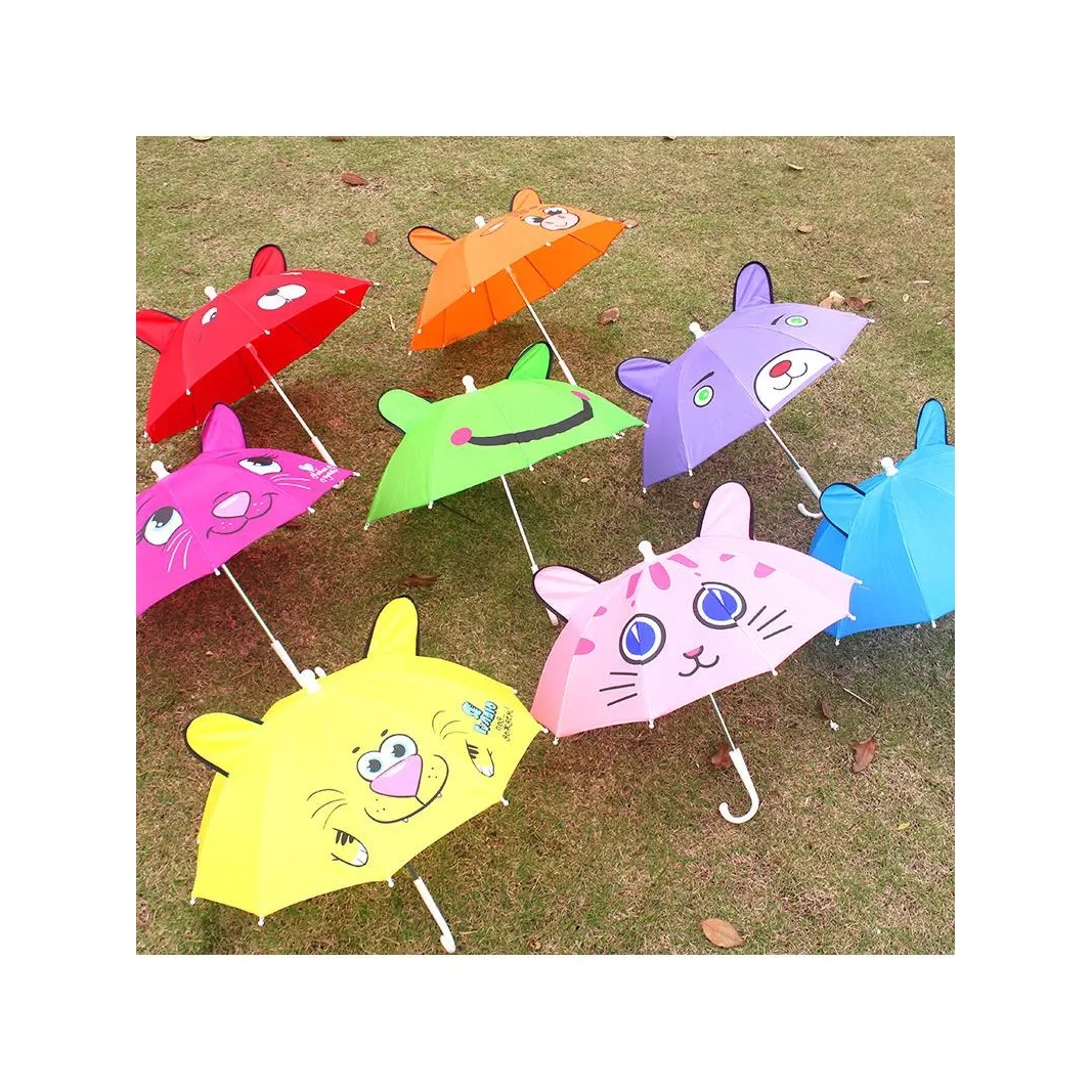 儿童雨伞3岁女孩幼儿园宝宝小朋友上学超轻2岁男生女童小雨伞