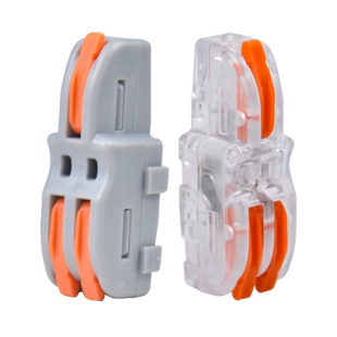 一进二出可拼接快速接线端子电线筒灯具并线连接器4平方硬线F-12