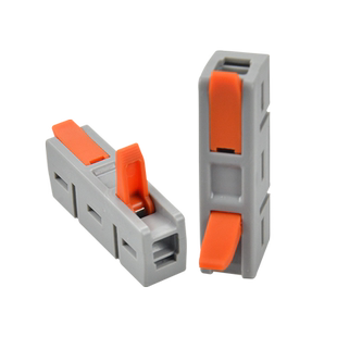 6平方硬线一进一出可拼接式快速接线端子电线对接连接器LT662-1