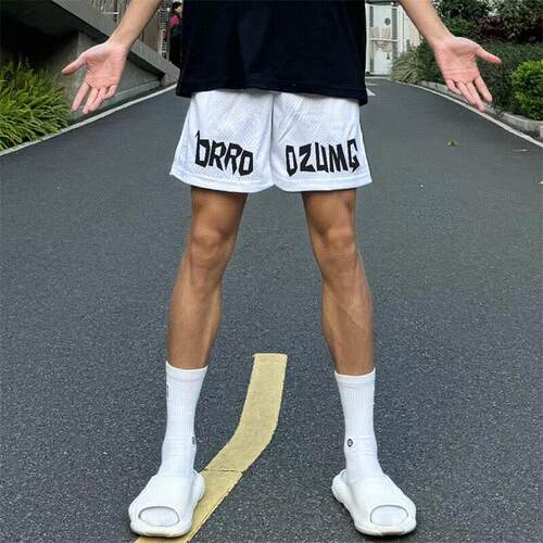 2025款美式速干运动短裤男士夏季薄款不过膝篮球三分裤健身跑步训