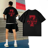 T恤篮球训练速干投篮服宽松潮流跑步健身打底衫 OZUMG潮牌美式 短袖