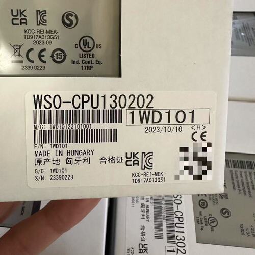 议价安全控制器WS0-CPU130202WS0-XTIO84202WS0-XTDI80202