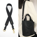 适用爱马s猪鼻菜篮子包替换皮肩带配件荔枝纹腋下斜挎金扣宽包带