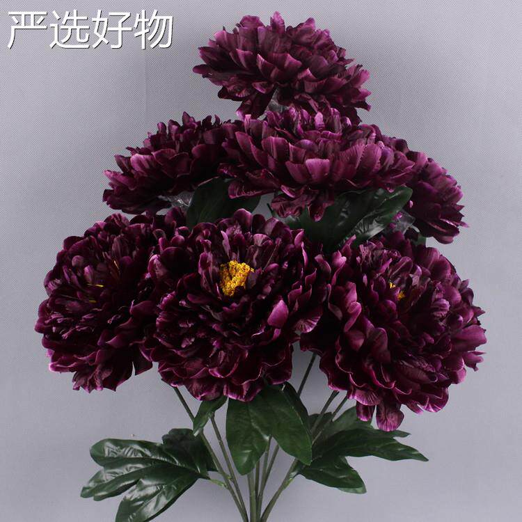 【全国包邮】包邮真大丹绢花装饰花假花客婚厅婚房庆落彷地供佛头