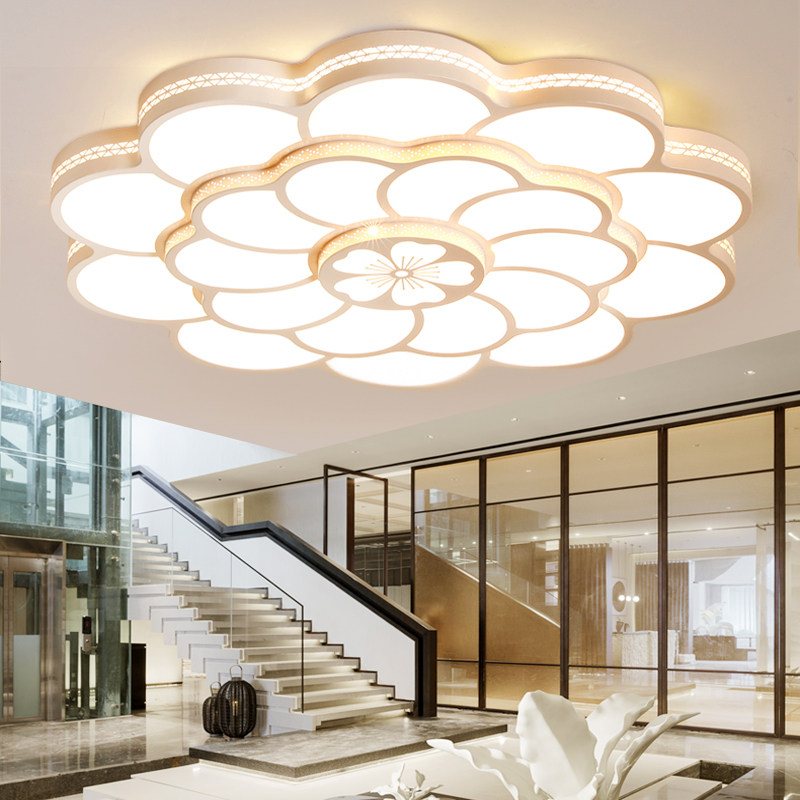 简约现代大灯创意网红超亮吸顶灯2025年新款特大号客厅灯花形灯具,家装灯饰光源,客厅吸顶灯,淘宝优惠券,粉丝福利购,淘宝优惠卷