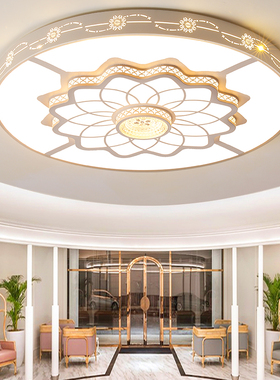 吸顶灯客厅灯圆形大灯简约大气led吸顶灯超亮特大号灯具灯饰