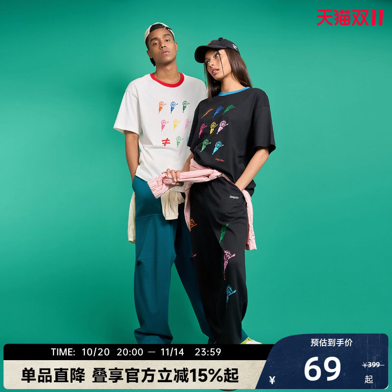 CANOTWAIT_食蝇草印花T恤