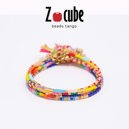 beadstango小众品牌电镀24k手链