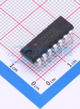 CD74HCT4066E PDIP-14 模拟开关/多路复用器 TI(德州仪器)全新原