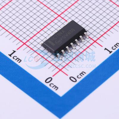 MM74HCT04M SOIC-14 反相器 onsemi(安森美)全新原装 电子元器件