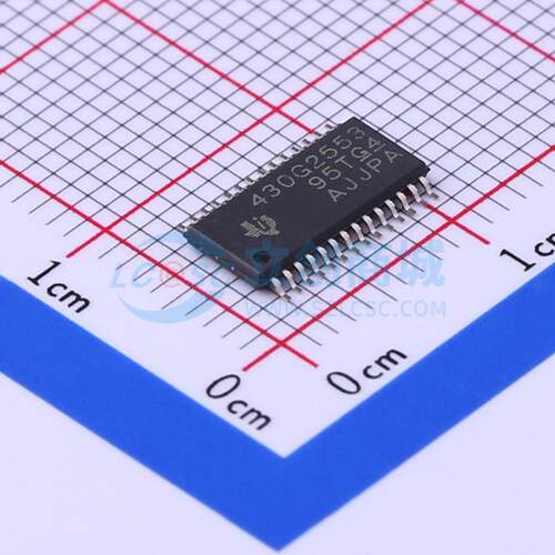 MSP430G2553IPW28 TSSOP-28 单片机(MCU/MPU/SOC) TI(德州仪器)全