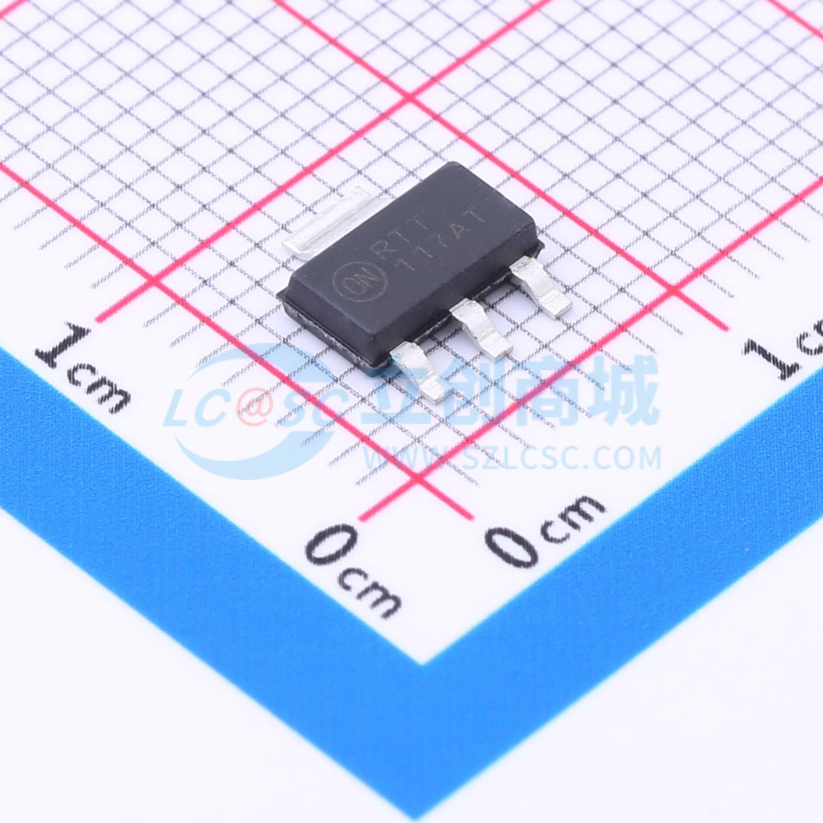 NCP1117ISTAT3G SOT-223 线性稳压器(LDO) onsemi(安森美)全新原