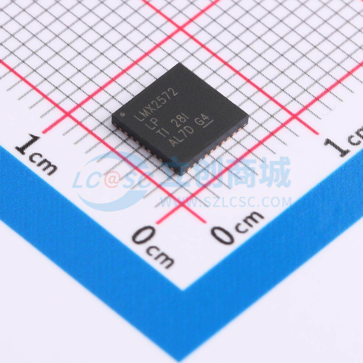 LMX2572LPRHAR VQFN-40-EP(6x6) 时钟发生器/频率合成器/PLL TI(