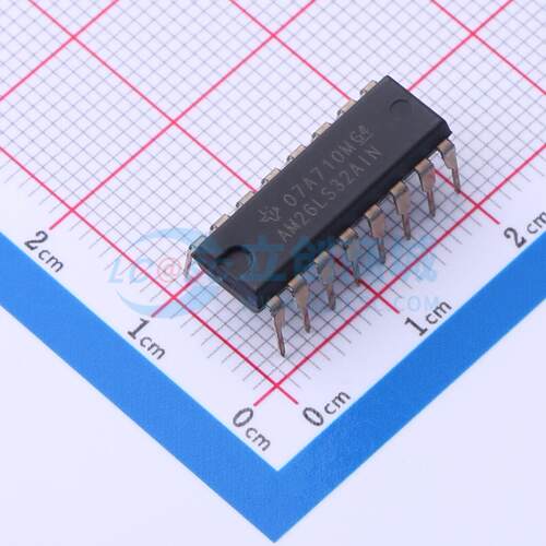 AM26LS32AIN PDIP-16 RS-485/RS-422芯片 TI(德州仪器)原装正品