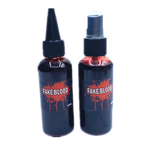 60ML喷雾假血浆 万圣节装饰 影视道具 吸血鬼人造假血血袋胶囊