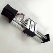 单轴滚珠导轨有效行程900㎜57步进电机丝杆1616