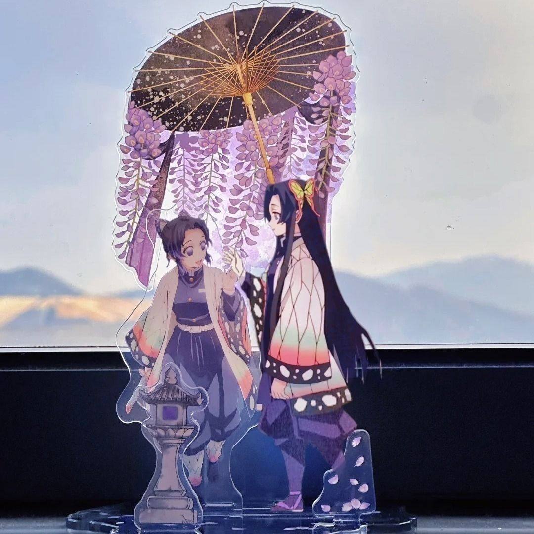 爆款新品二次元周边蝴蝶忍雨伞柳叶亚克力立牌桌面摆件动漫周边,模玩/动漫/周边/娃圈三坑/桌游,动漫徽章/立牌,淘宝优惠券,粉丝福利购,淘宝优惠卷