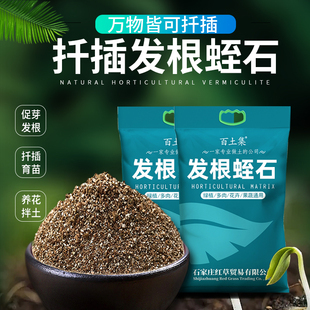 蛭石扦插用养花专用珍珠岩颗粒乌龟蛋孵化育苗基质月季扦插专用土