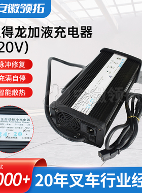 叉车配件DL得龙加液充电器(220V/新款)24V/20A(SMH50A灰色)现货