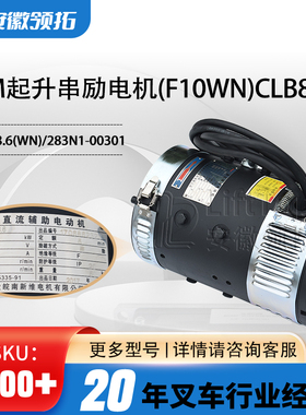 TCM起升直流电机F10WN皖南电机XQD-8.6/283N1-00301/B21E1-00301