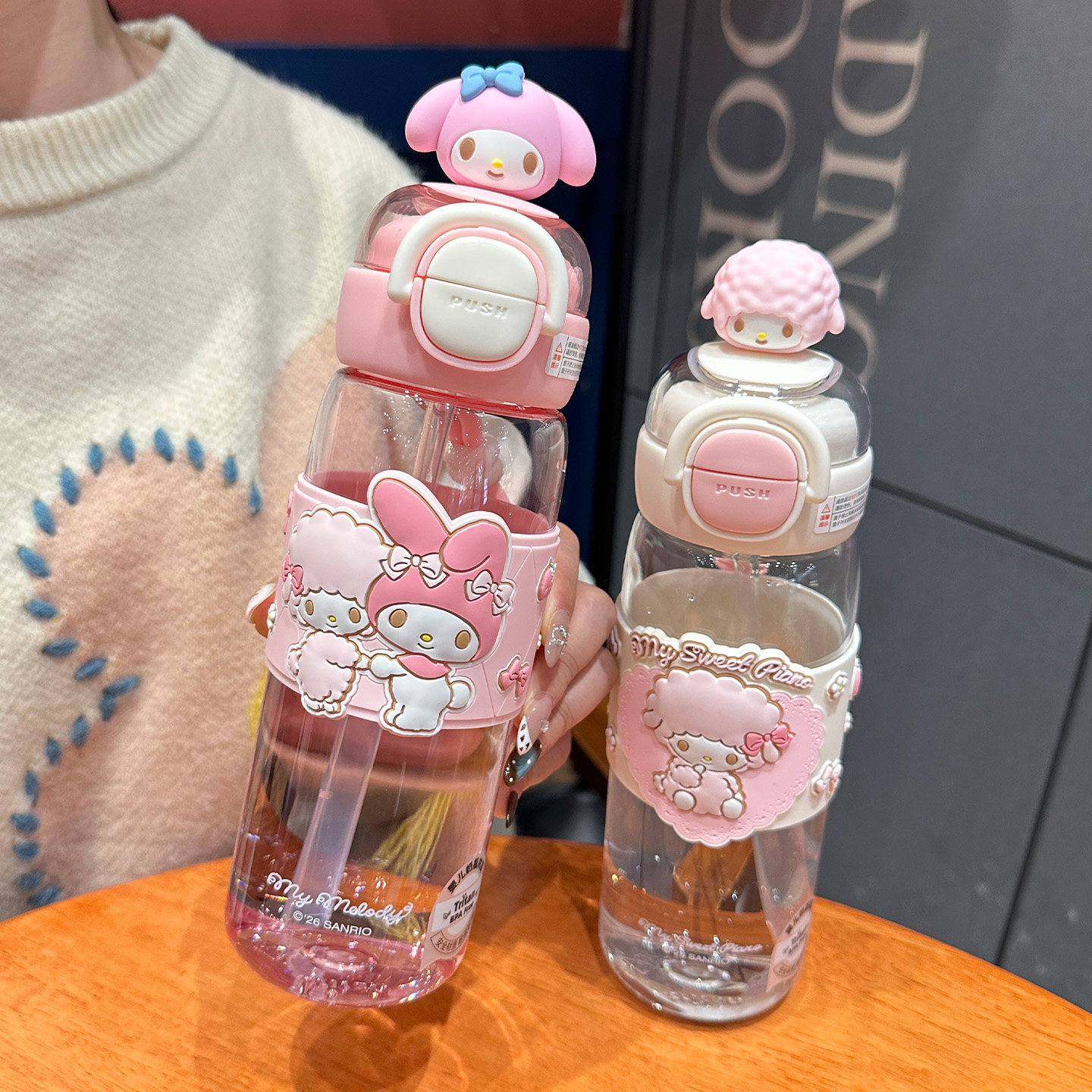 美乐蒂食品级Tritan儿童吸管杯