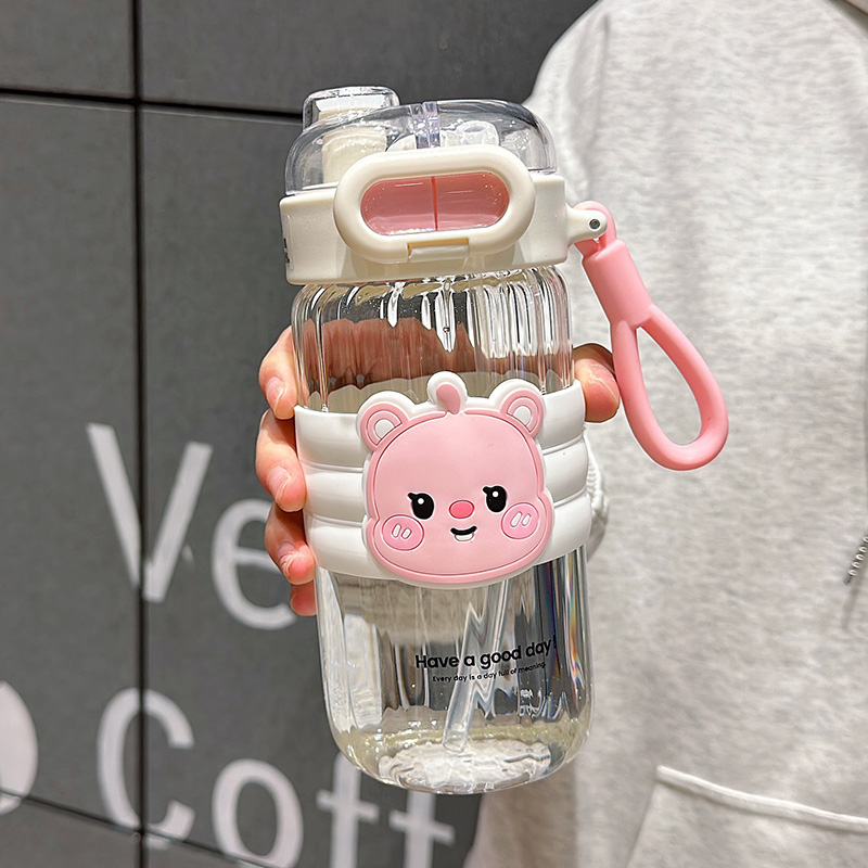 学生水杯耐高温玻璃杯高硼硅