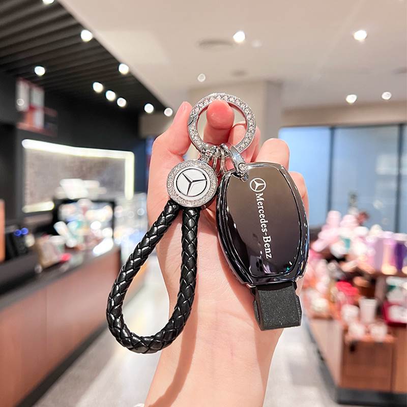 奔驰V260车钥匙套威霆S320L车SLK280/GLC300/SLK200/R400L高档扣