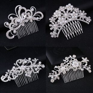 A37 Rhinestone Crystal Bridal Hair Accessories Wedding Hair