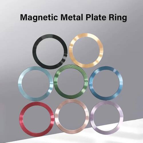 Magnetic Metal Plate Ring for Magsafe Wireless Charger Iron