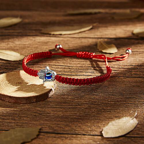 Hamsa Hand Adjustable Red String Bracelets Hand of Fatima
