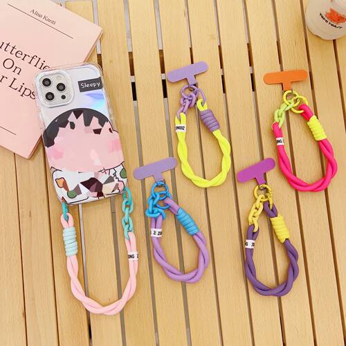 Creative Woven Mobile Phone Universal Lanyard Wrist Strap