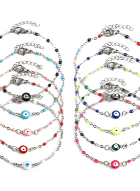 Stainless Steel Religious Link Cable Chain Bracelets Silver